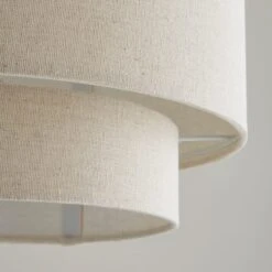 Luna Two Tier Lamp Shade -Dunelm Cheap Lighting Store 30831614 alt02