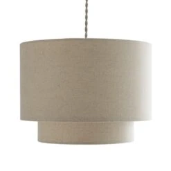 Luna Two Tier Lamp Shade -Dunelm Cheap Lighting Store 30831614 alt04