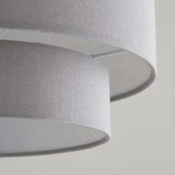 Luna Two Tier Lamp Shade -Dunelm Cheap Lighting Store 30831615 alt02