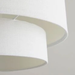 Luna Two Tier Lamp Shade -Dunelm Cheap Lighting Store 30831616 alt02