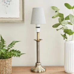 Luna Tapered Lamp Shade -Dunelm Cheap Lighting Store 30831618 alt01