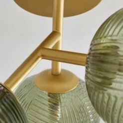 Cohen 3 Light Semi Flush Ceiling Light 9 Cohen 3 Light Semi Flush Ceiling Light -Dunelm Cheap Lighting Store 30831983 alt03