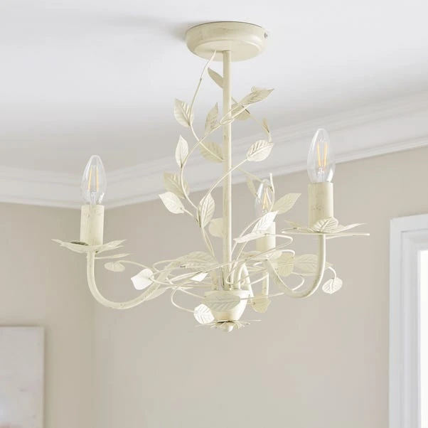 Chantelle Floral 3 Light Chandelier 2 Chantelle Floral 3 Light Chandelier - Image 2