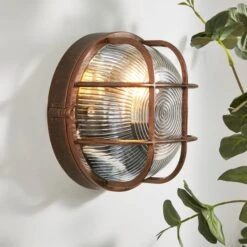 Indoor Outdoor Bulkhead Industrial Wall Light