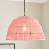 Kabir Pink String Easy Fit Pendant Shade