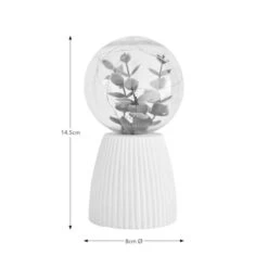 Faux Terrarium Ribbed Battery Table Lamp -Dunelm Cheap Lighting Store 30833934 alt03
