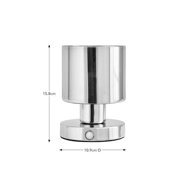 Erin Pad Rechargeable 3 Stage Touch Table Lamp 8 Erin Pad Rechargeable 3 Stage Touch Table Lamp - Image 8