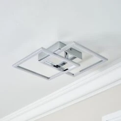 Bode LED Diamond Flush Ceiling And Wall Light 11 Bode LED Diamond Flush Ceiling And Wall Light -Dunelm Cheap Lighting Store 30833965 alt03