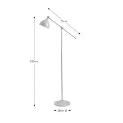 Lever Arm Floor Lamp -Dunelm Cheap Lighting Store 30833989 alt04
