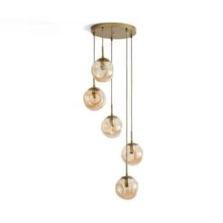 Alexis 5 Light Cluster Ceiling Light -Dunelm Cheap Lighting Store 30834020 alt06