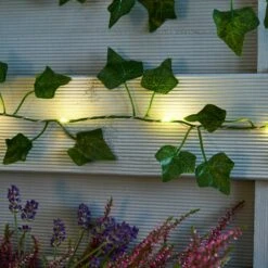 Ivy Garland 50 LED Indoor Outdoor String Lights -Dunelm Cheap Lighting Store 30864592 alt02