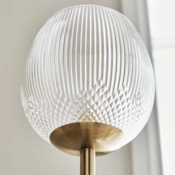 Cassia Pressed Glass Mother And Child Adjustable Floor Lamp 9 Cassia Pressed Glass Mother And Child Adjustable Floor Lamp -Dunelm Cheap Lighting Store 30869563 alt02
