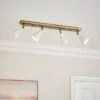 Wybridge 4 Light Semi Flush Spotlight Bar