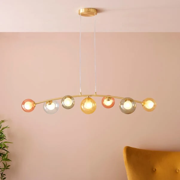 Eliza 7 Light Diner Ceiling Light 1 Eliza 7 Light Diner Ceiling Light
