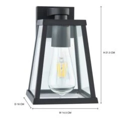 Hatton Industrial Outdoor Wall Light -Dunelm Cheap Lighting Store 30869853 alt08