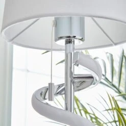 Palais 2 Light Metal Table Lamp -Dunelm Cheap Lighting Store 30870075 alt02