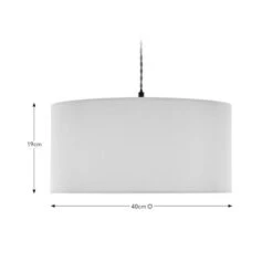 Nesa Shallow Velvet Lamp Shade 19 Nesa Shallow Velvet Lamp Shade -Dunelm Cheap Lighting Store 30870743 alt08