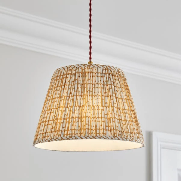 Dash Ruched Tapered Lamp Shade 5 Dash Ruched Tapered Lamp Shade - Image 5