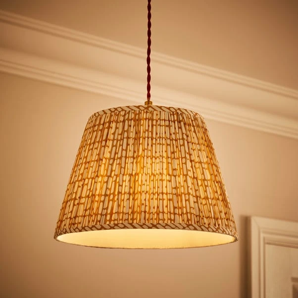 Dash Ruched Tapered Lamp Shade 6 Dash Ruched Tapered Lamp Shade - Image 6