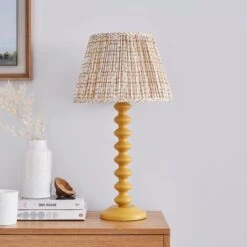 Dash Ruched Tapered Lamp Shade 20 Dash Ruched Tapered Lamp Shade -Dunelm Cheap Lighting Store 30870761 alt02