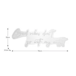 Bad Vibes Neon Sign -Dunelm Cheap Lighting Store 30873113 alt08