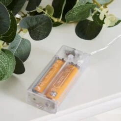 Artificial Eucalyptus 15 LED Lit Garland -Dunelm Cheap Lighting Store 30873999 alt03