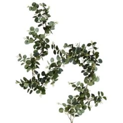 Artificial Eucalyptus 15 LED Lit Garland -Dunelm Cheap Lighting Store 30873999 alt08