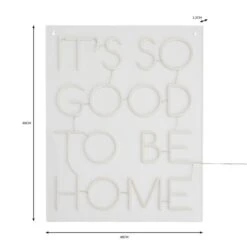 Good To Be Home Neon Sign -Dunelm Cheap Lighting Store 30877281 alt05