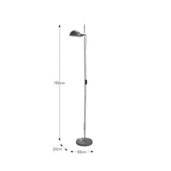 Pop Retro Adjustable Floor Lamp -Dunelm Cheap Lighting Store 30894906 alt08
