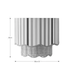 Rainbow Scallop Easy Fit Pendant Shade -Dunelm Cheap Lighting Store 30894912 alt08