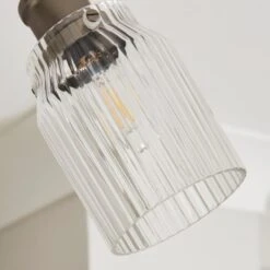 Tobias Industrial Ribbed 4 Light Adjustable Spotlight Bar -Dunelm Cheap Lighting Store 30894936 alt03