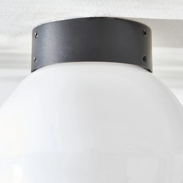 Sligo Industrial Outdoor Bathroom Flush Ceiling Light 4 Sligo Industrial Outdoor Bathroom Flush Ceiling Light - Image 4