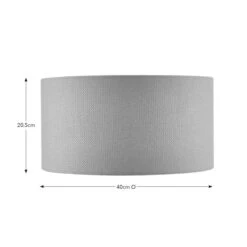 Barkweave Drum Lamp Shade 33 Barkweave Drum Lamp Shade -Dunelm Cheap Lighting Store 30898421 alt08