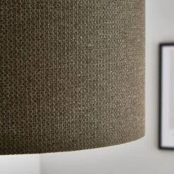 Barkweave Drum Lamp Shade 22 Barkweave Drum Lamp Shade -Dunelm Cheap Lighting Store 30898422 alt02