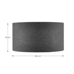 Barkweave Drum Lamp Shade 26 Barkweave Drum Lamp Shade -Dunelm Cheap Lighting Store 30898422 alt08