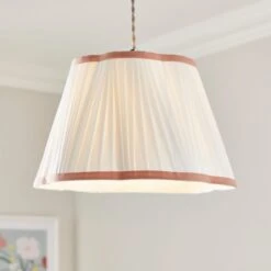 Charming Pleated Lamp Shade -Dunelm Cheap Lighting Store 30898488