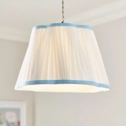 Charming Pleated Lamp Shade -Dunelm Cheap Lighting Store 30898489