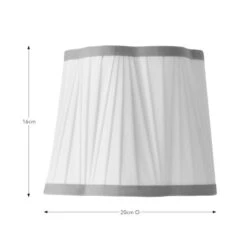 Charming Pleated Lamp Shade -Dunelm Cheap Lighting Store 30898491 alt08