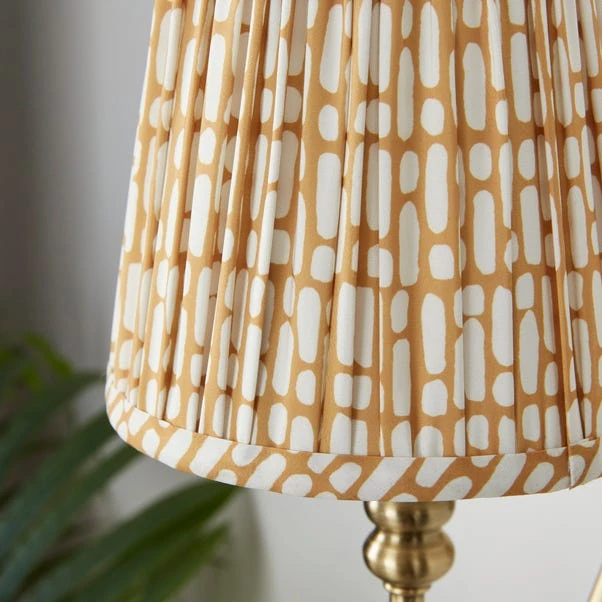 Dash Ruched Tapered Lamp Shade 3 Dash Ruched Tapered Lamp Shade - Image 3