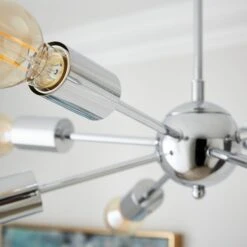 Conolly Sputnik 8 Light Ceiling Light -Dunelm Cheap Lighting Store 30898537 alt02