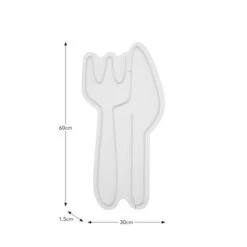 Knife & Fork Neon Sign 9 Knife & Fork Neon Sign -Dunelm Cheap Lighting Store 30901682 alt08