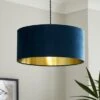 Ari Velvet Drum Lamp Shade