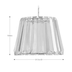 Martha Easy Fit Pendant Shade -Dunelm Cheap Lighting Store 30921567 alt08