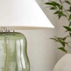 Phoebe Abstract Glass Table Lamp -Dunelm Cheap Lighting Store 30921609 alt02