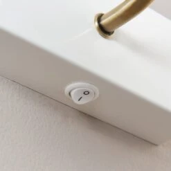 Remi Scalloped 2 Light Adjustable Picture Wall Light -Dunelm Cheap Lighting Store 30921695 alt03