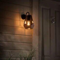 Hartnell Art Deco Outdoor Wall Light -Dunelm Cheap Lighting Store 30921729 alt01