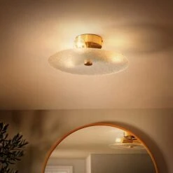 Circlet 3 Light Flush Bathroom Ceiling Light -Dunelm Cheap Lighting Store 30921761 alt01