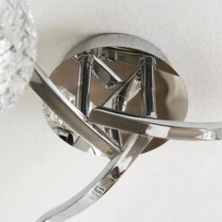 Valence 3 Light Flush Ceiling Light 10 Valence 3 Light Flush Ceiling Light -Dunelm Cheap Lighting Store 30921787 alt03