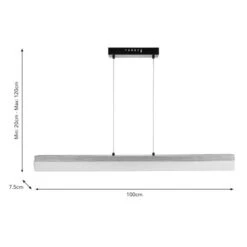 Xavier Modern LED Adjustable Diner Ceiling Light -Dunelm Cheap Lighting Store 30921791 alt08