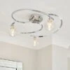 Alena 3 Light Semi Flush Ceiling Light